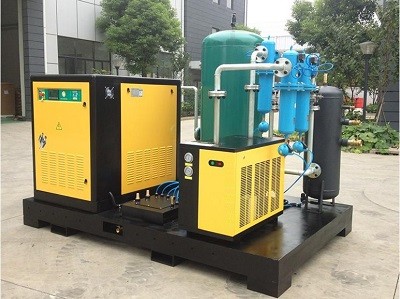 Movable air compressor station